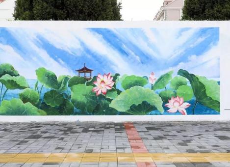 苍溪墙绘施工材料制作工艺说明