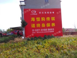 苍溪农村墙体广告给农村人民带来方便