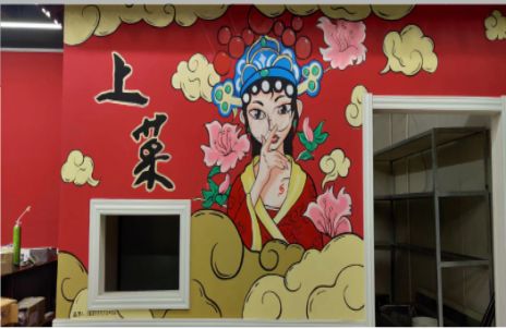 苍溪墙体彩绘的发展和应用