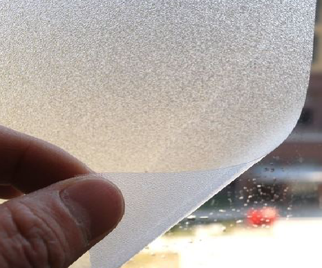 苍溪玻璃门外面粘广告用什么材料好？